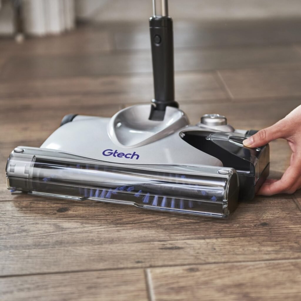 Gtech SW02 Carpet Sweeper | Cordless | Lightweight | Low Profile | Up to 60 mins Runtime